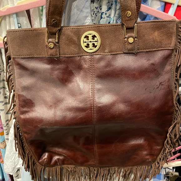 Tory Burch Boho fringe bag